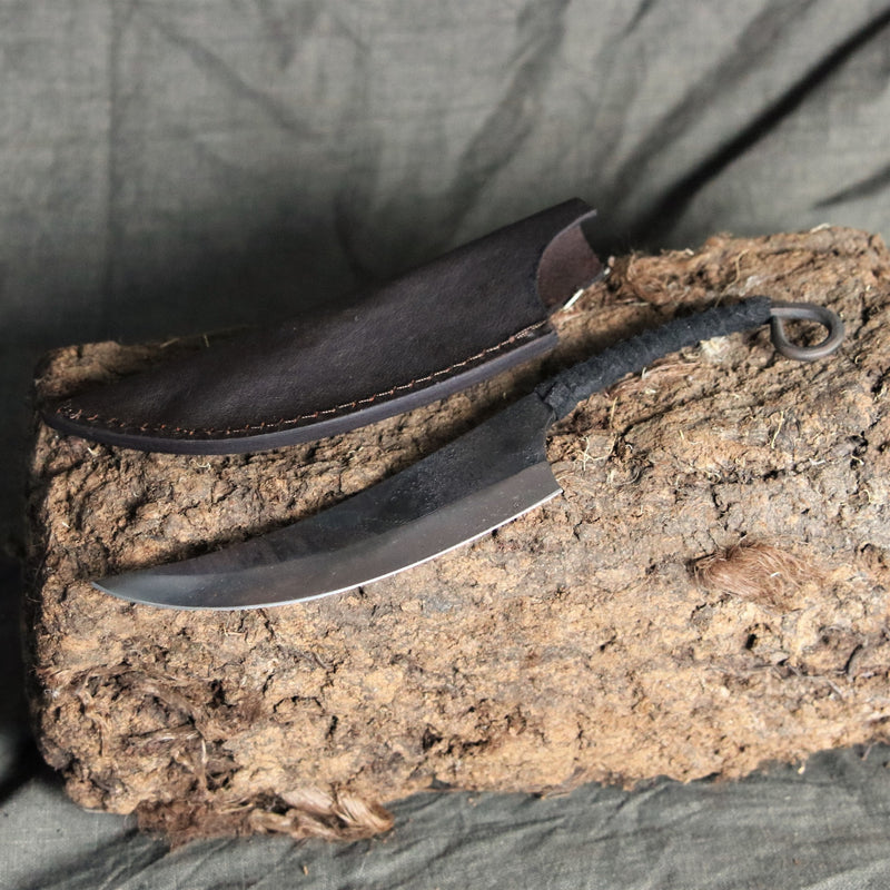 Celtic knife Glen, M, stainless steel, semi-sharp