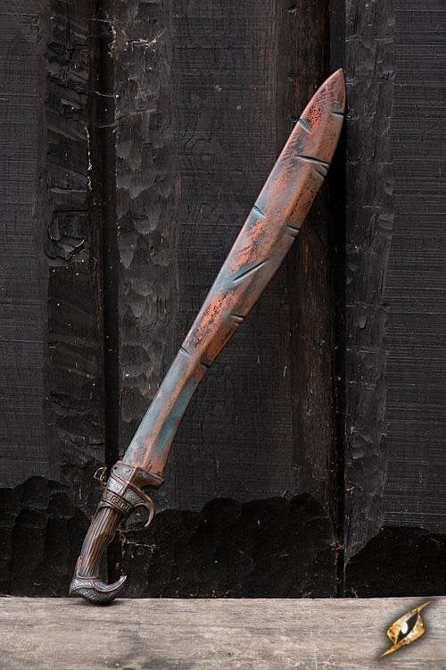 LARP ZWAARD FALCATA BATTLOWORN 85 CM