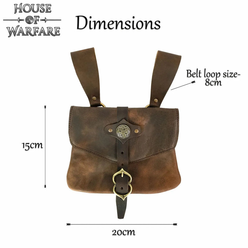 Medieval bag Aedhild