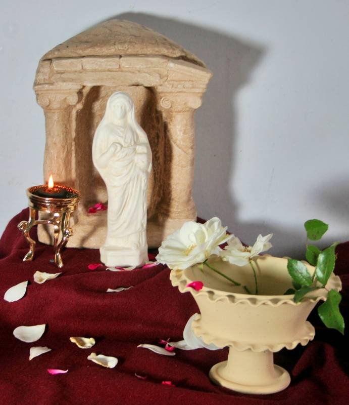 Romeins votiefbeeldje godin Juno