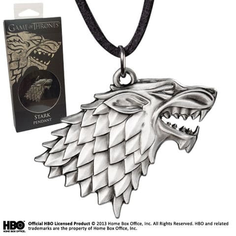 Game of Thrones: Stark necklace, metal