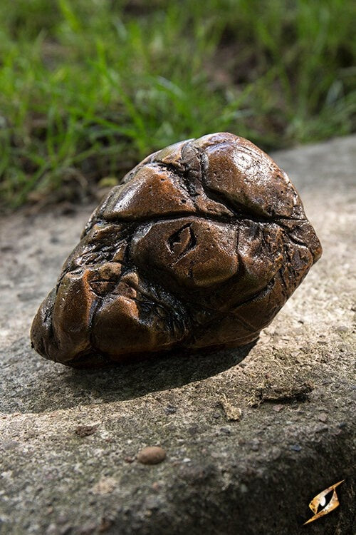 Zandsteen, bruin., LARP wapen