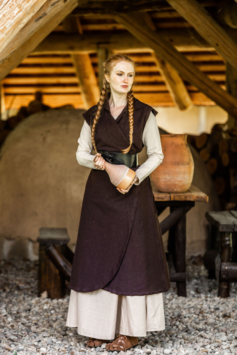 Vestido Mary, natural 