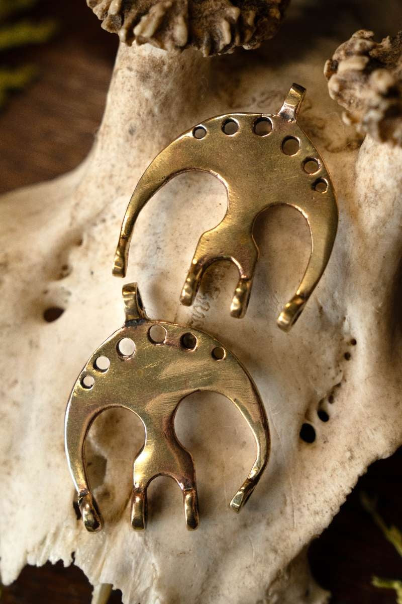 Viking kettingverdelers set van 2, brons