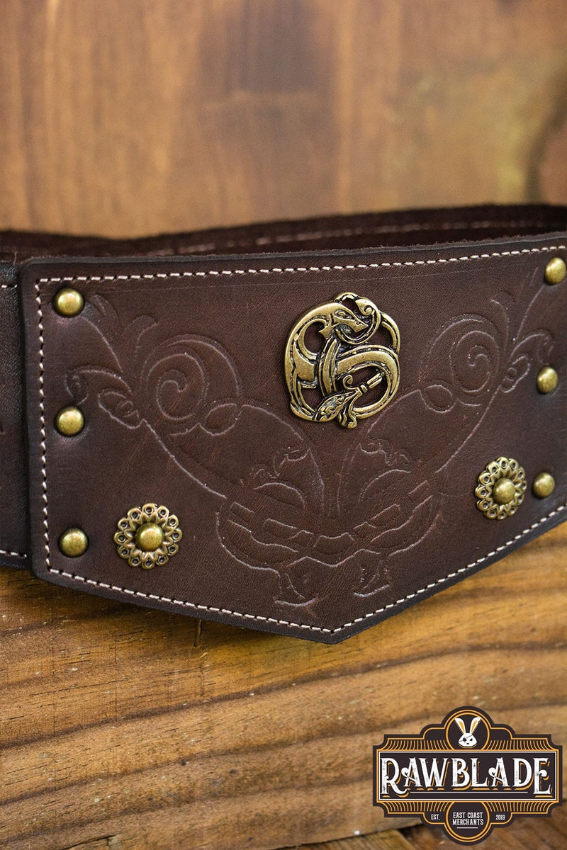 Pasek Linnea - brązowy