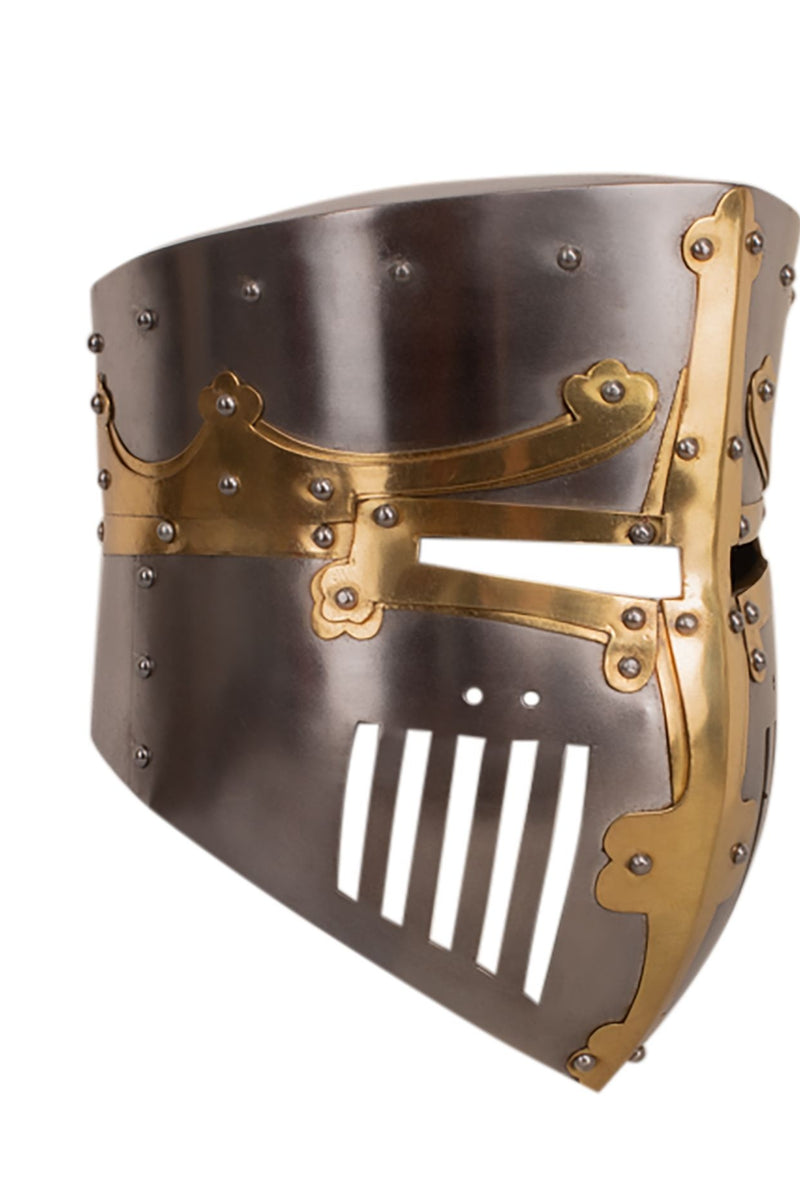 Kruisvaardershelm Westminster psalter, 1-1.2 mm