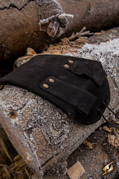 Middeleeuws tasje Merek, zwart