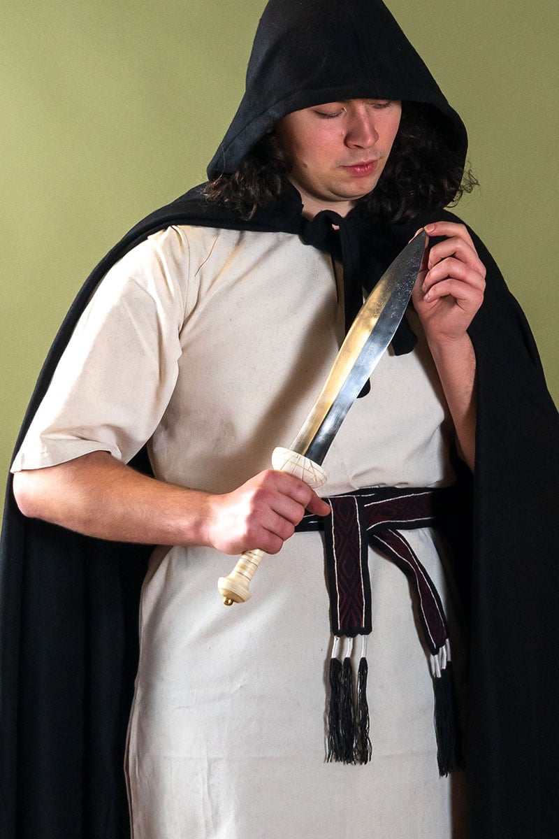 Gladiatorendolk Pompeii, semi-scherp