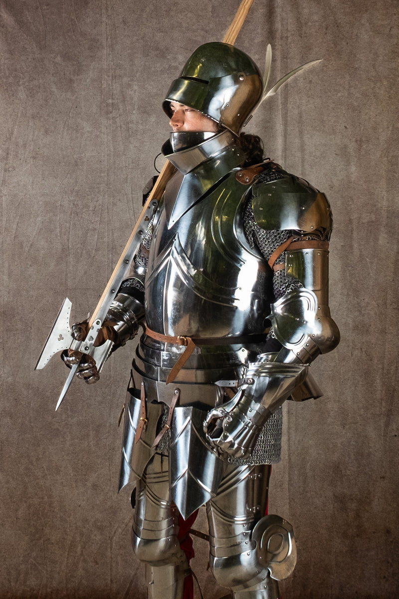 Zwitserse sallet (1490-1500), 2 mm (battle-ready)