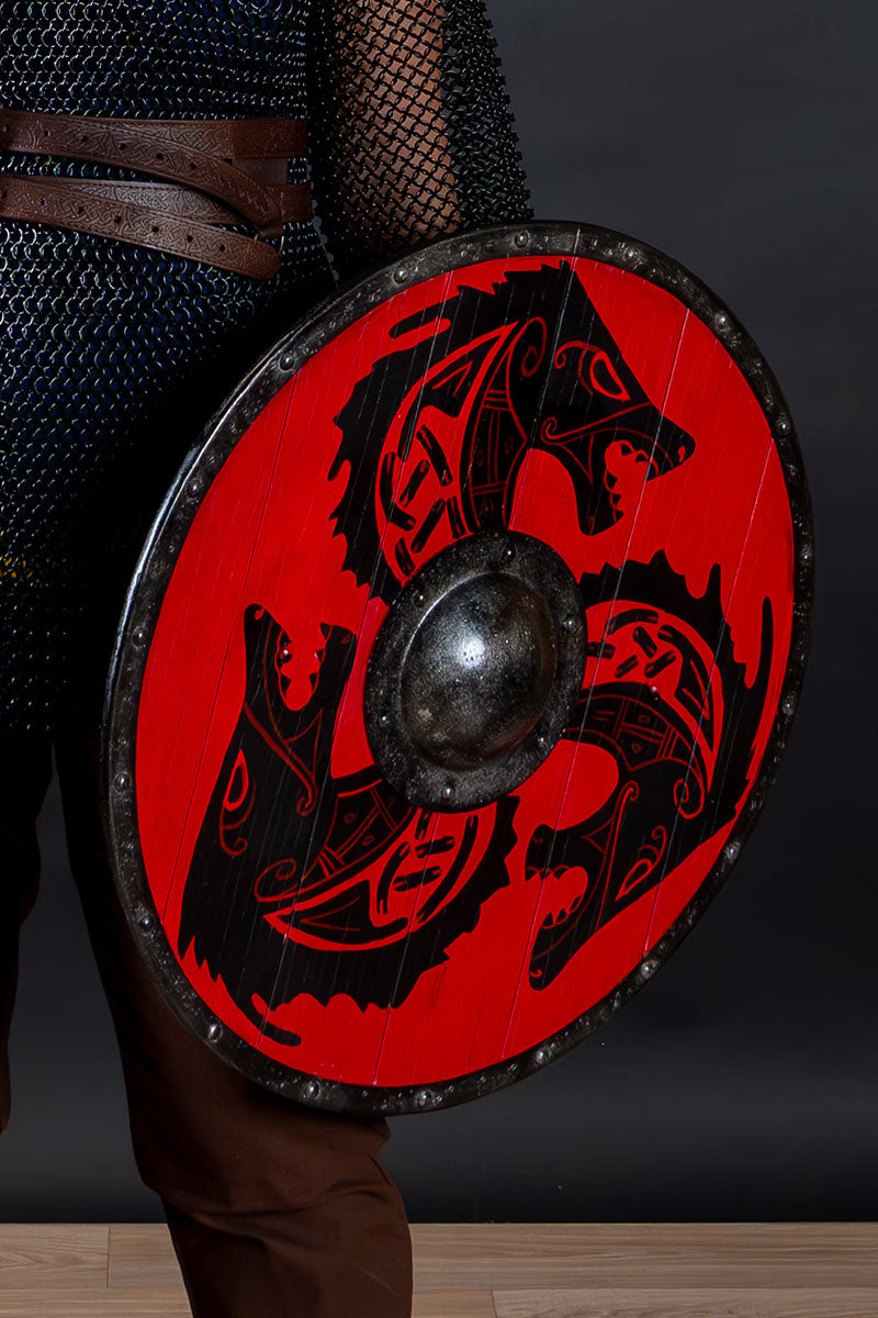 Scudo vichingo Fafnir 