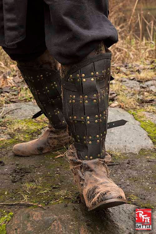 Coppia schinieri Fighter, nero 