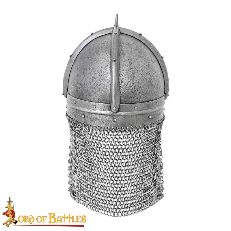 Gjermundbu helm, antieke afwerking, 2 mm (battle-ready)