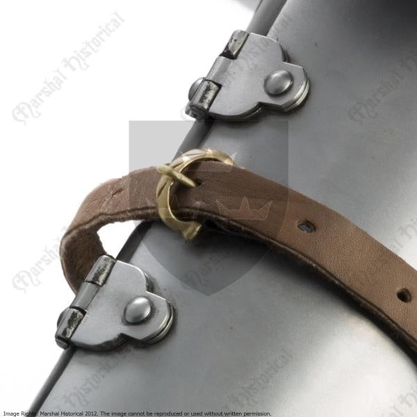 Avambrazos 1390-1450 ‘S18’, armadura de brazo, 1.6 mm 