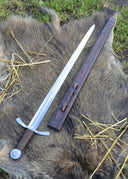 Middelalderligt korsridder-sværd, stump (battle-ready) 