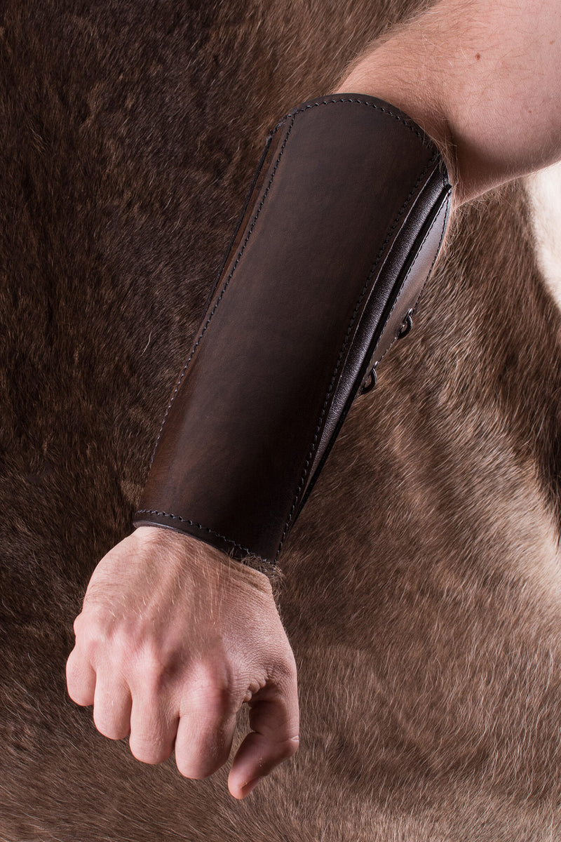 Sihtric læderarmbeskyttere, armskinner 