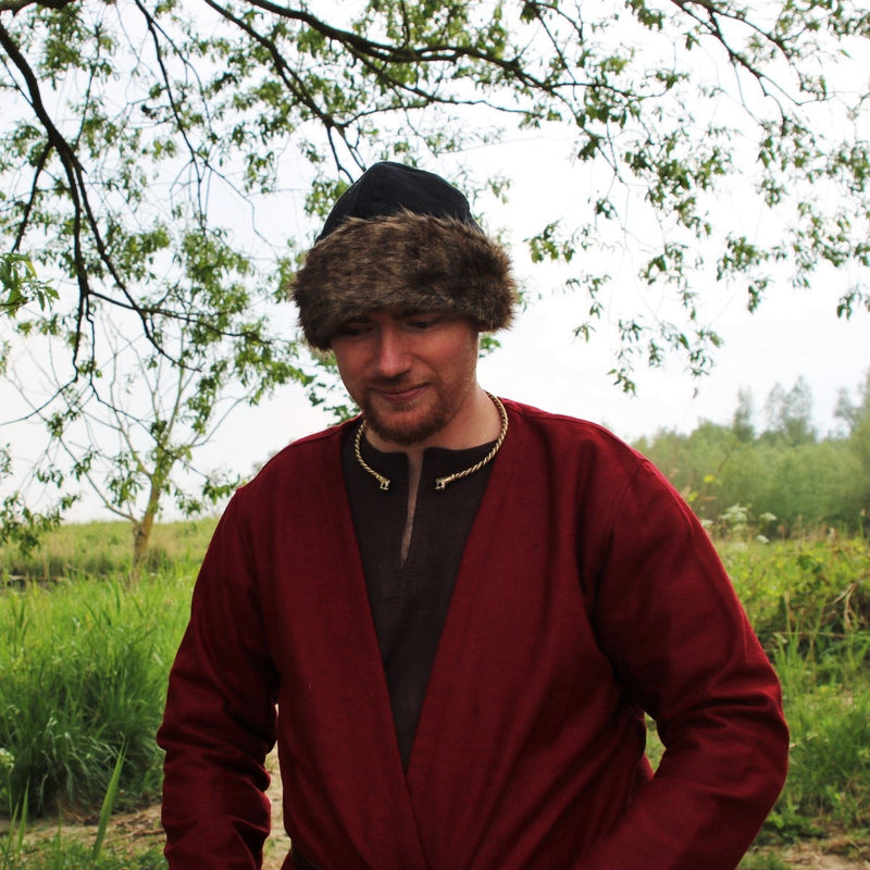 Birka chapeau viking, noir 