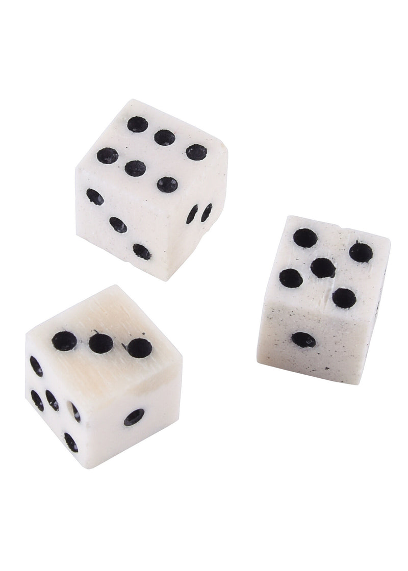 Historische dobbelstenen (set van 3)