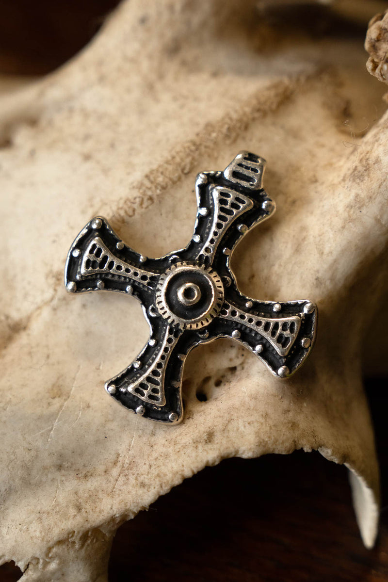 Cuthbert cross, bronze