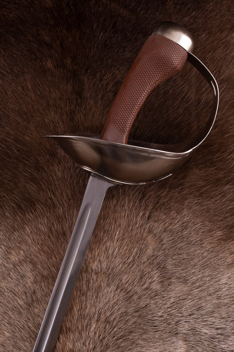 Brittisk kavalleri sabel 1908, halvvass 