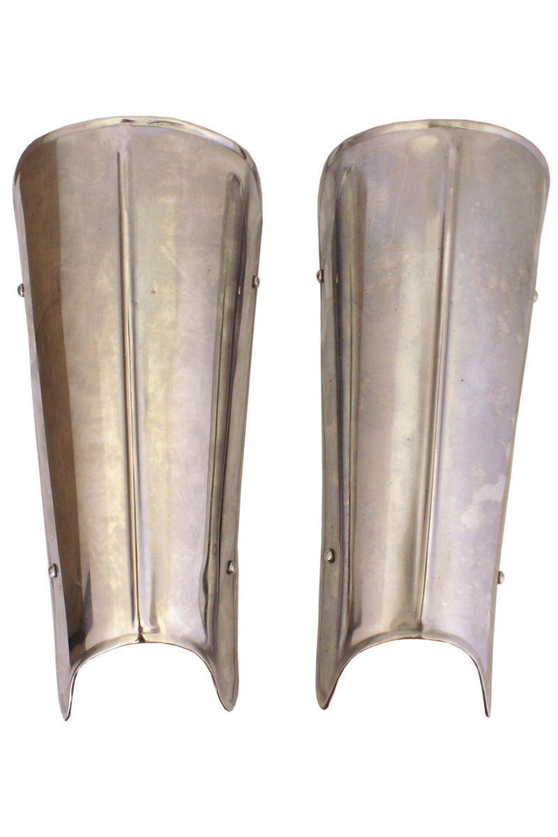 Skinnebenbeskyttere med ribbe, 1,6 mm 