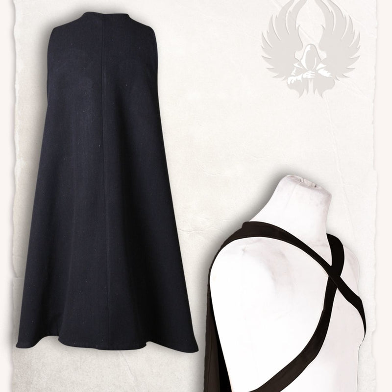 Mantel George, czarny