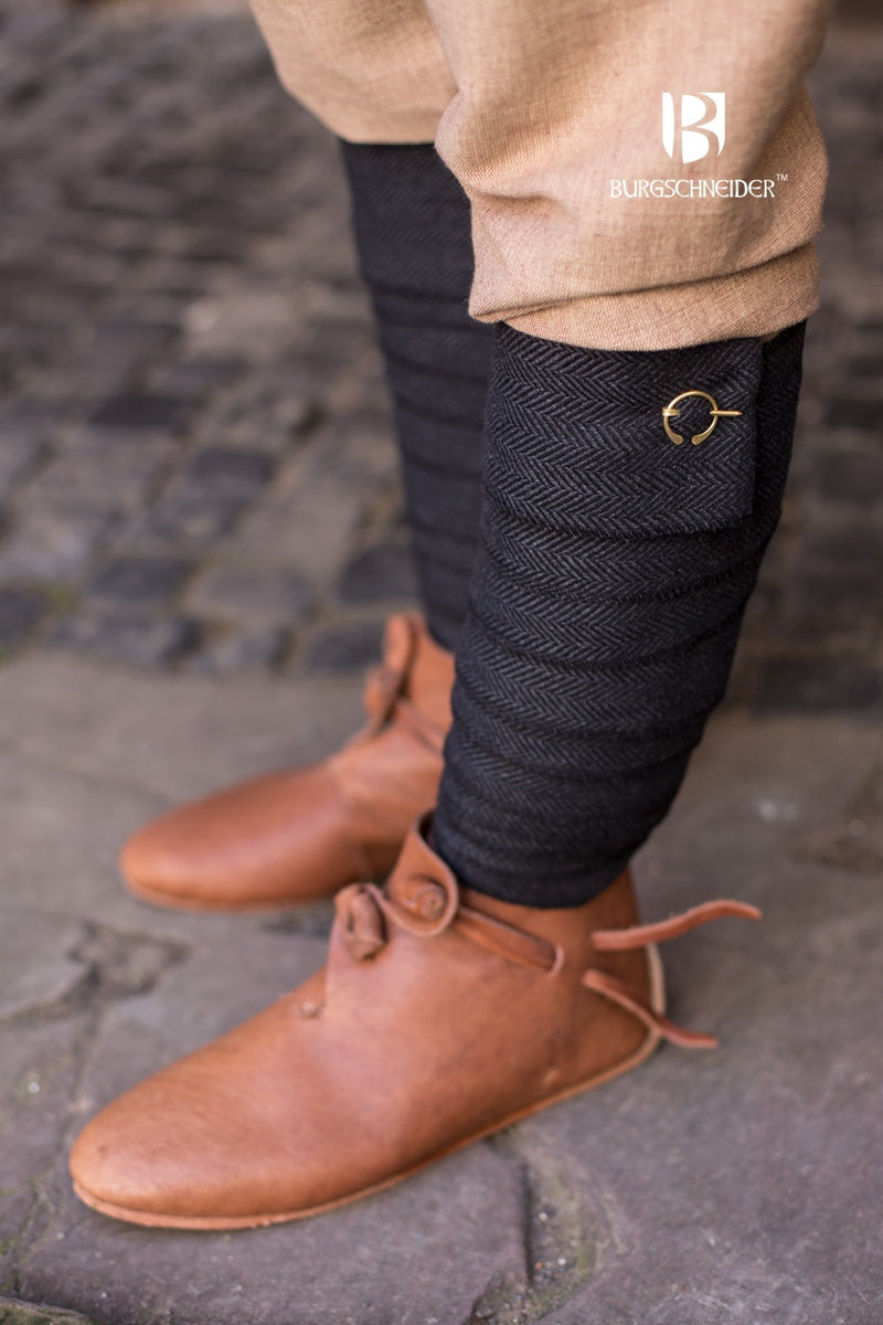 Beenwindsels Asgar, zwart-grijs, wolmix