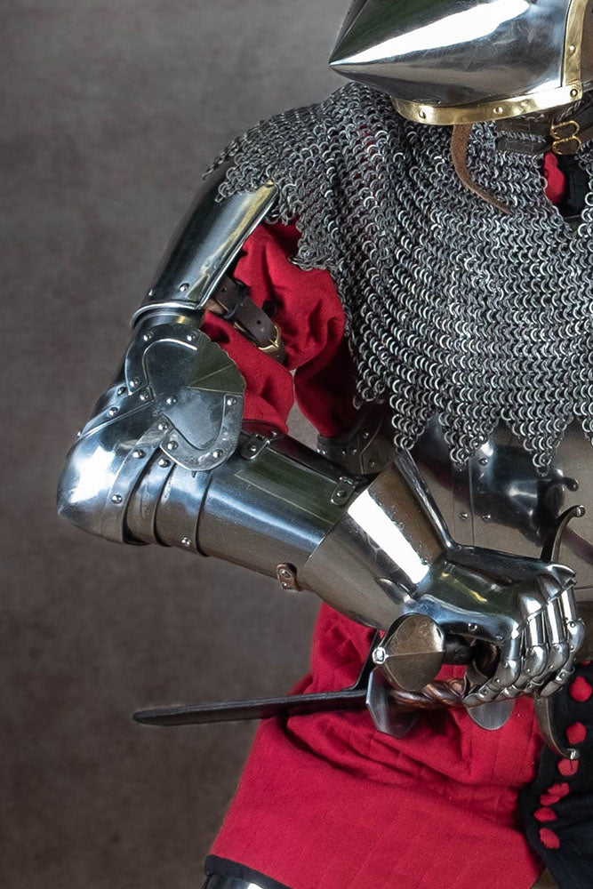 Churburg armpantser, vambraces 1.6 mm