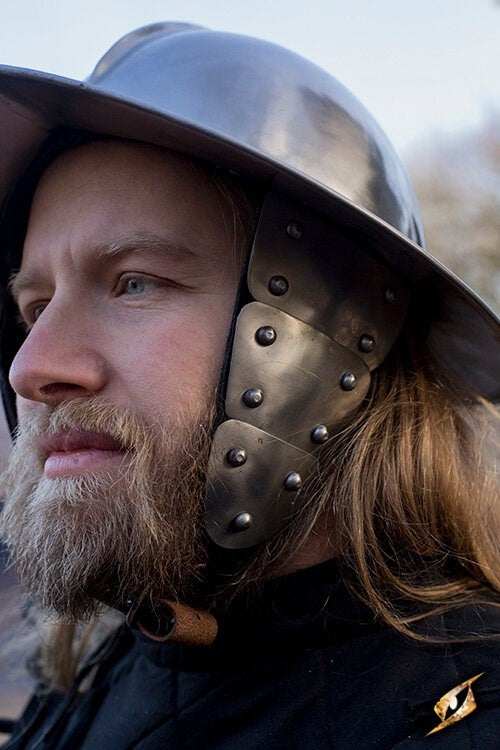 17e eeuwse morion, pikeman's pot, 1,0 mm