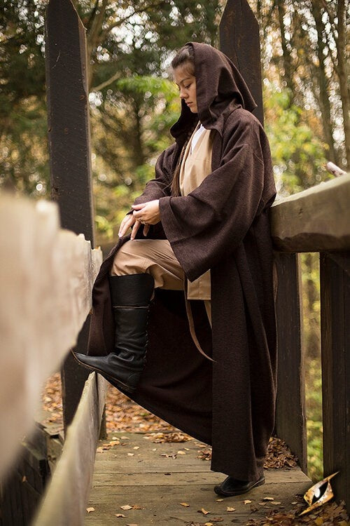 Middeleeuws gewaad Osgar, bruin