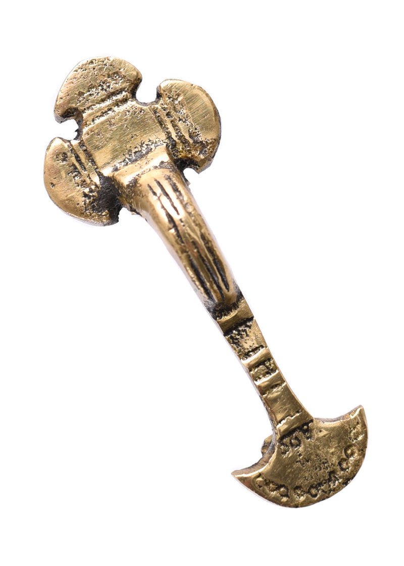 Romeinse beugelfibula, messing
