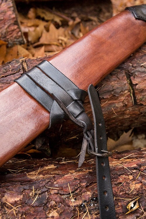 GRV fodero per spada, M, destro, marrone 