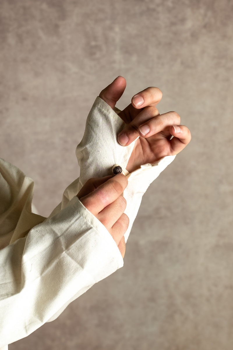 Tuniek Wolfram dun katoen creme