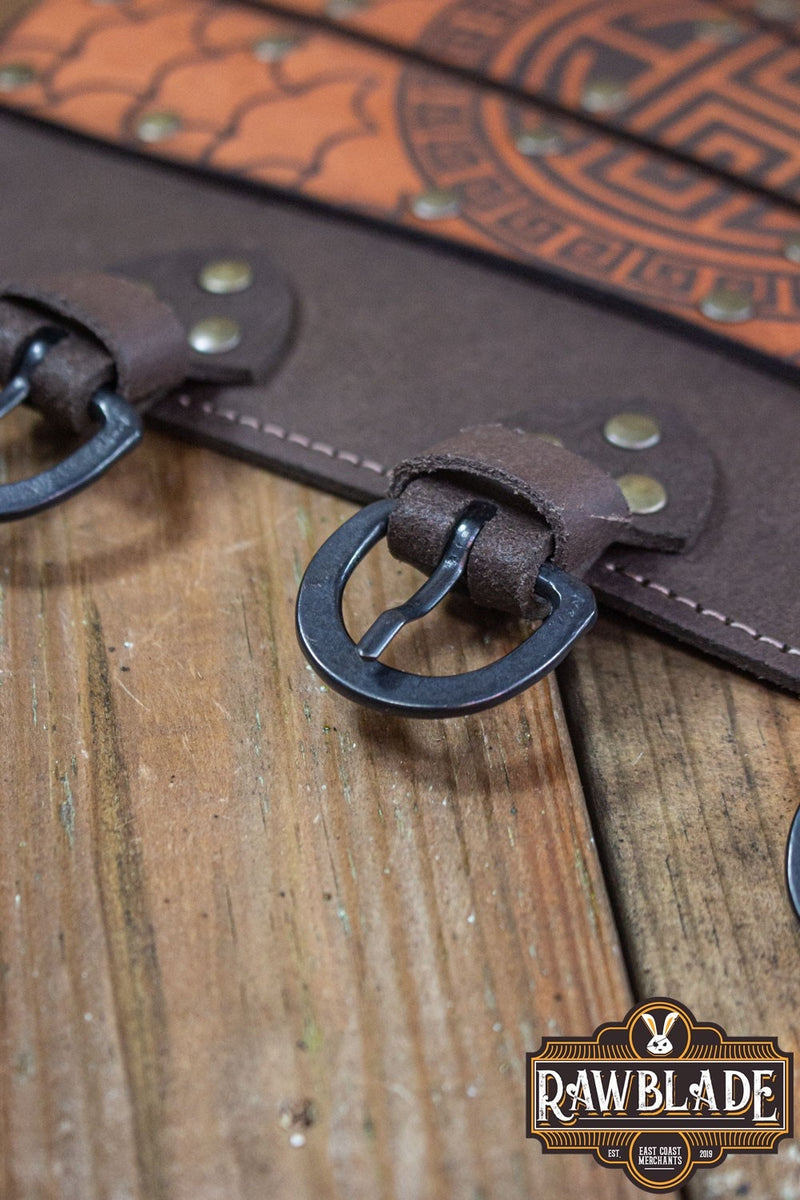 Jittu Jan leren bracers - bruin