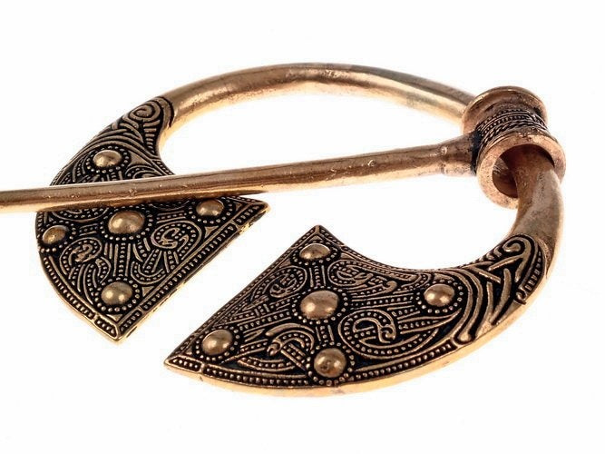 Gälische Brosche Ballypellan, Bronze