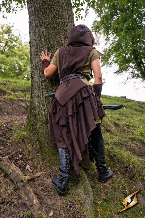 Rogue overjurk, bruin