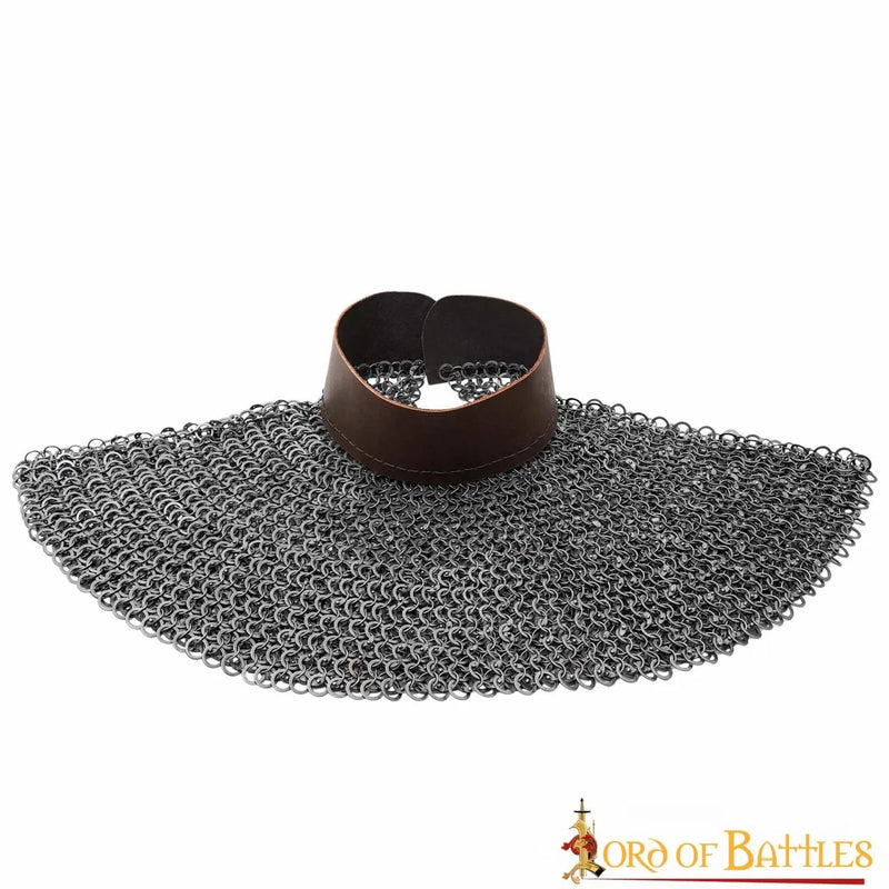 Maliën standard, gemixt geklonken ronde ringen, 9mm