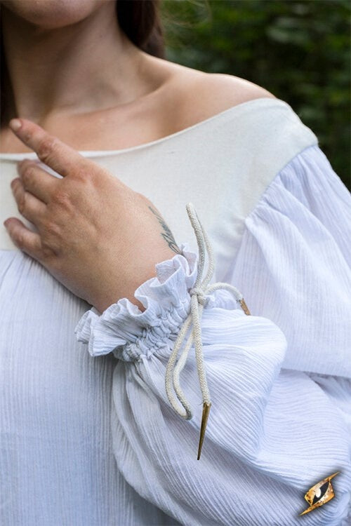 Renesansowa sukienka Lucretia, naturalna