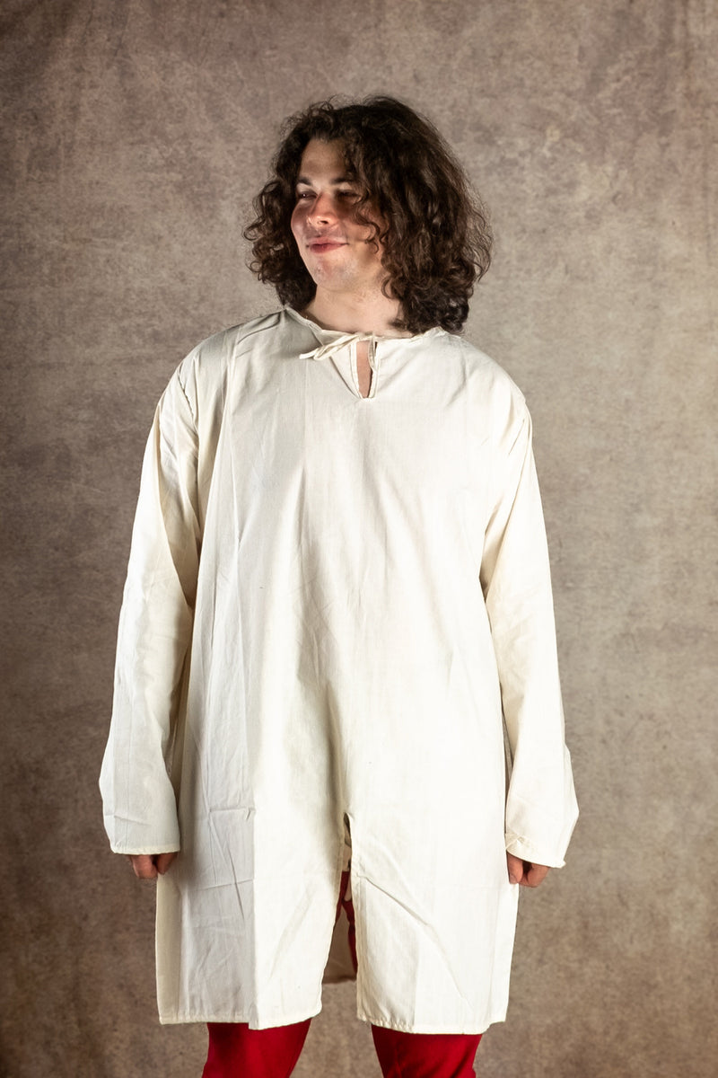 Tuniek Wolfram dun katoen creme