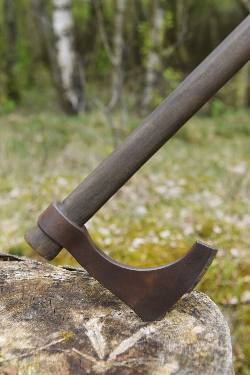 Wikinger Bartaxt, antike Ausführung, Typ C, scharf 