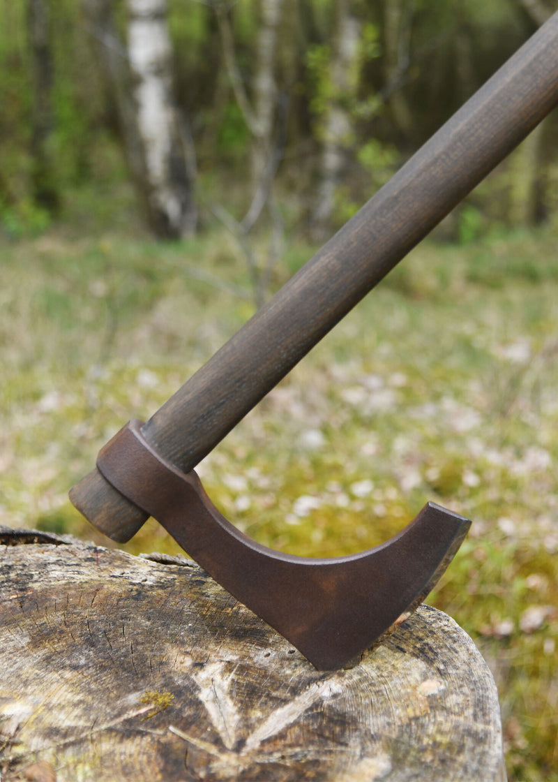 Wikinger Bartaxt, antike Ausführung, Typ C, scharf 