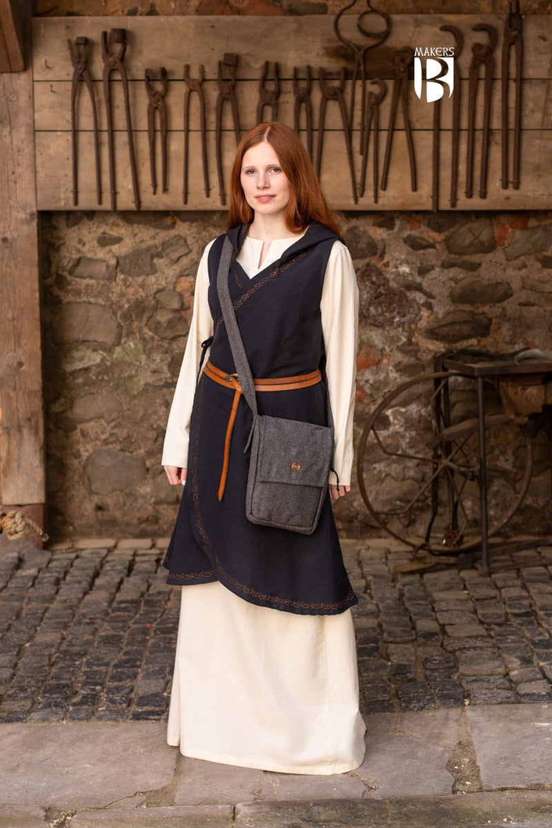 Wolltasche Juna, dunkelgrau