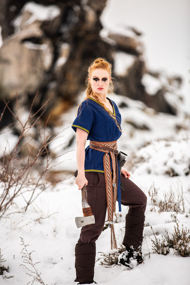 Valkyrie tuniek Brynhild, blauw