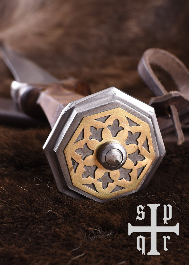 Duitse klotendolk 15e eeuw, semi-scherp