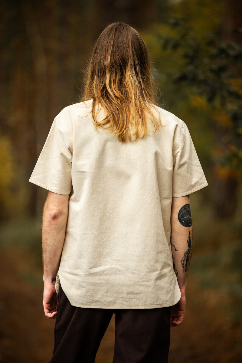 Camicia medievale Erhart, naturale 