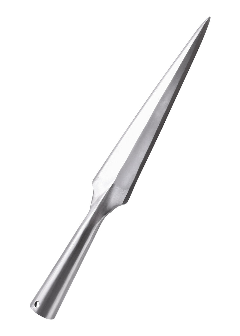 Médiéval pointe de lance, env. 40 cm, semi-tranchant 