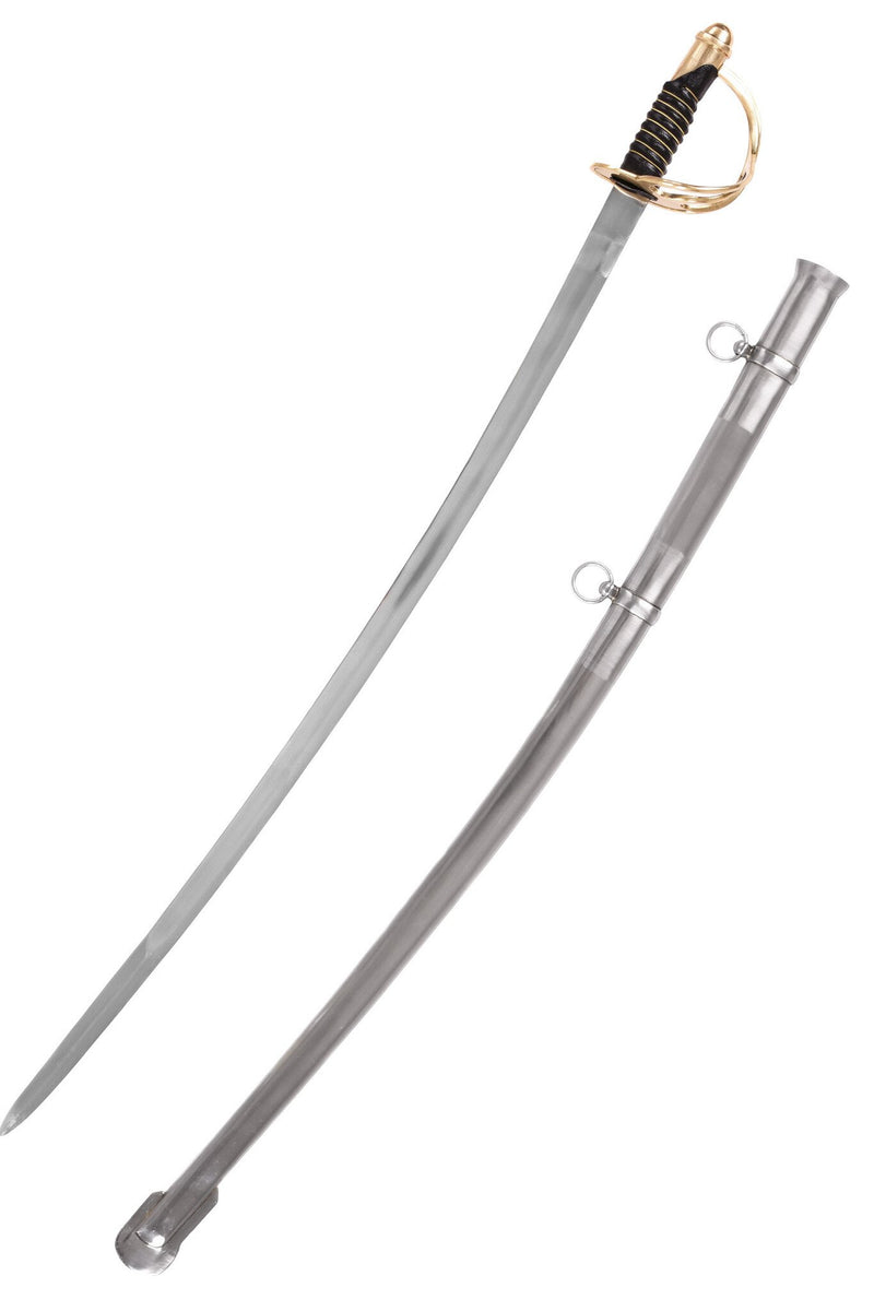 Amerikaanse dragoonsabel, semi-scherp