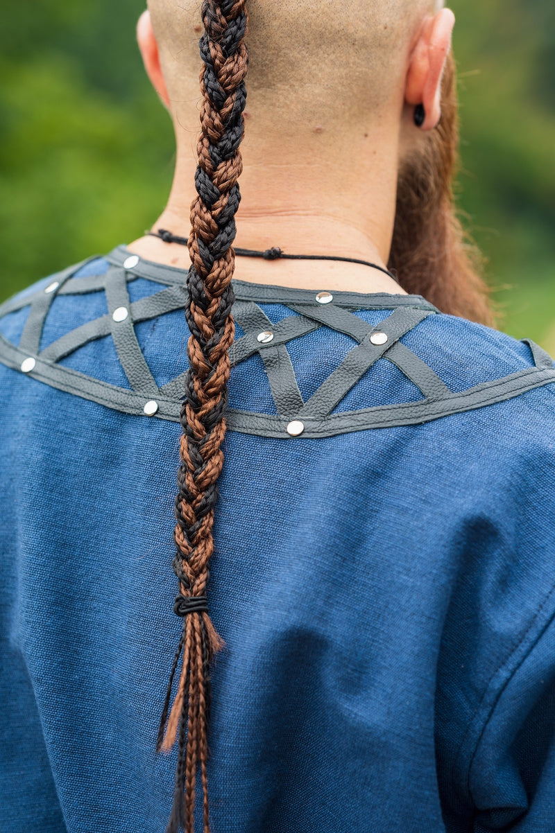 Wikinger -Tunika Farulfr, blau