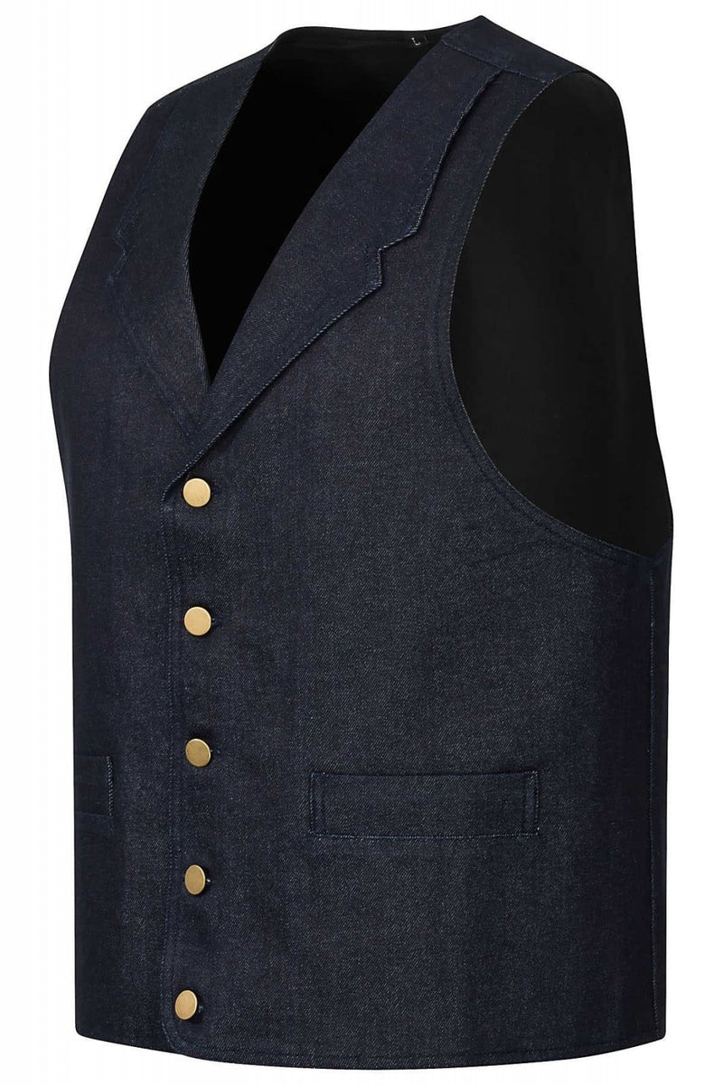 1920 vest Harold, blauw