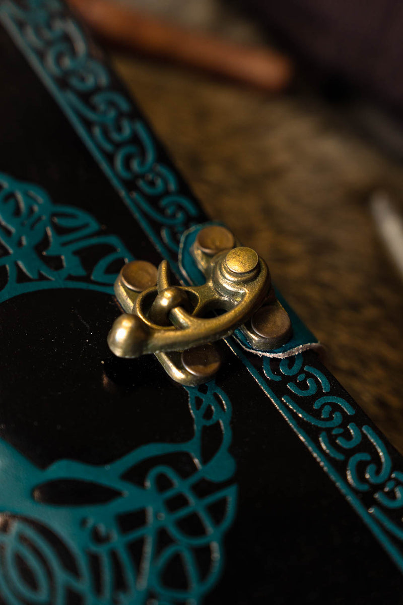 Leren boek Levensboom