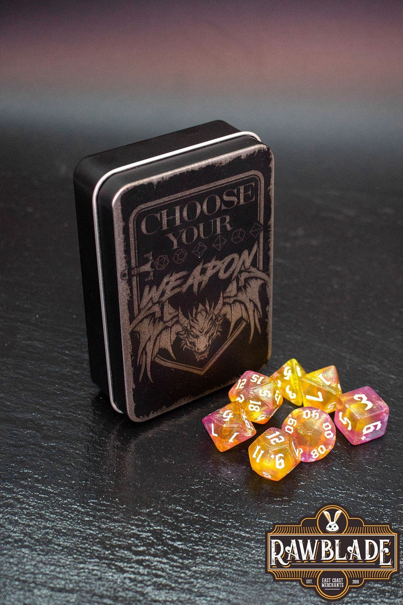 Dobbelstenenset - Choose Your Weapon